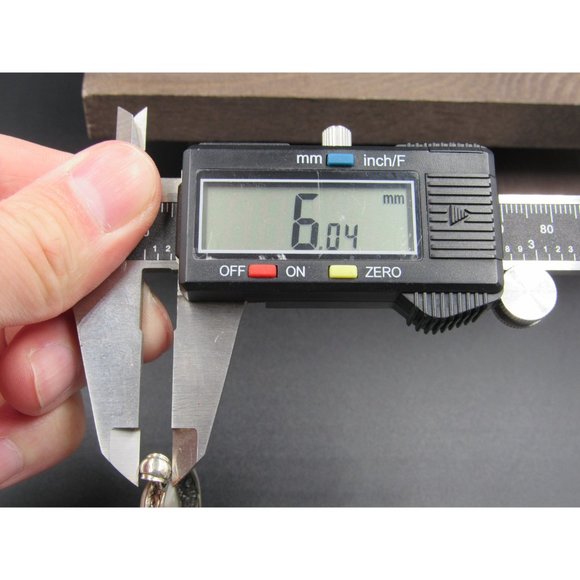 Sterling Silver Cream White Cabochon Shell Pendant - Picture 5 of 7